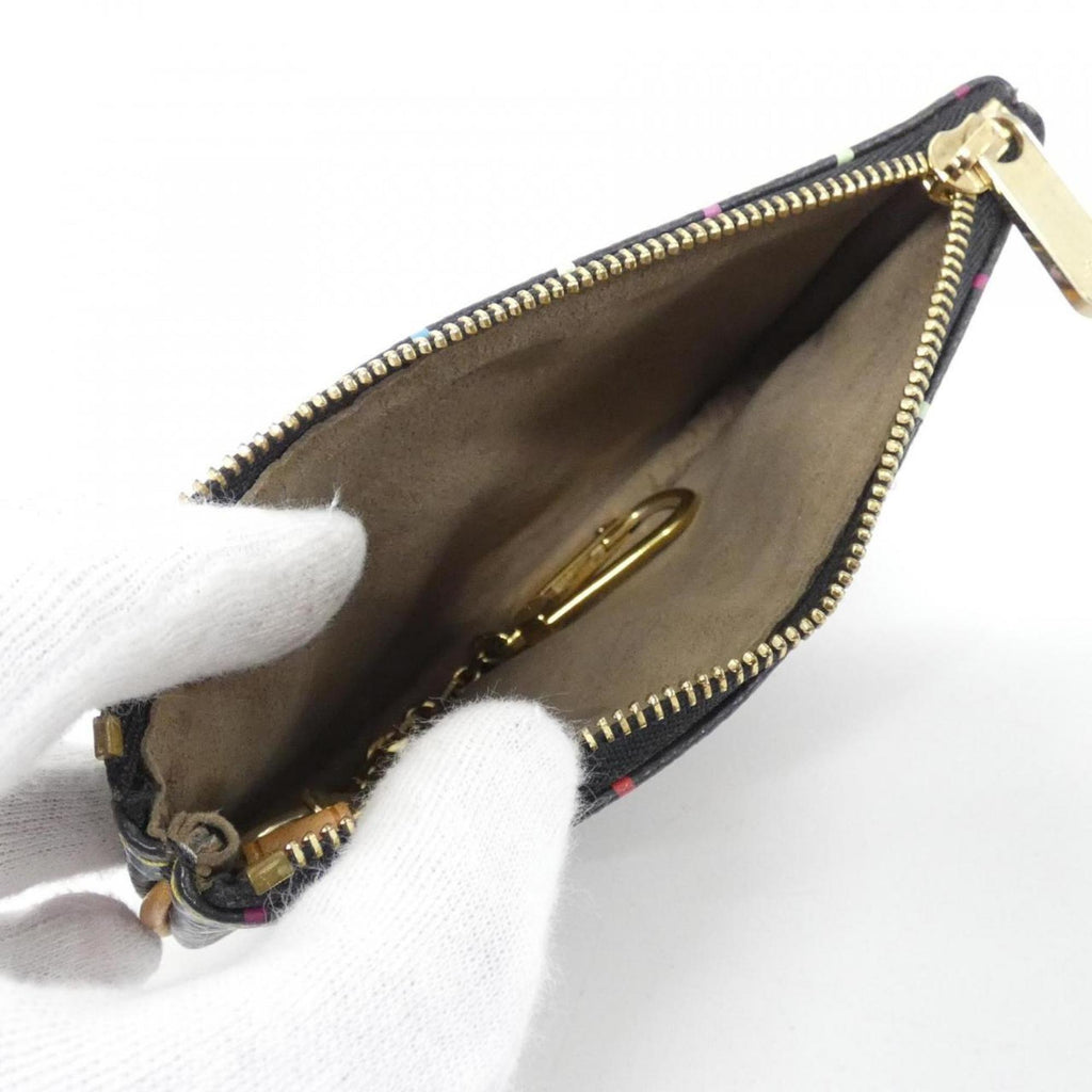 Louis Vuitton Monogram Multicolore Black Coated Canvas Coin Purse/Coin Case