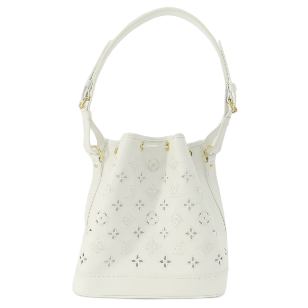 Louis Vuitton White Leather Shoulder Bag
