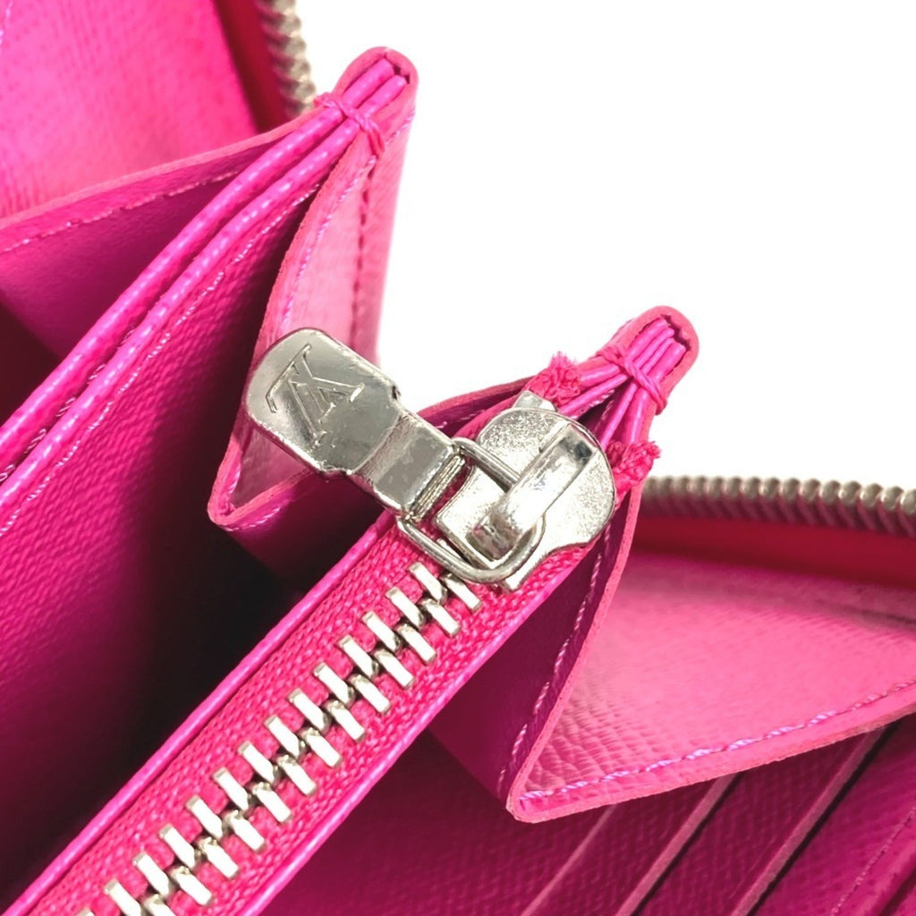 Louis Vuitton Pink Epi Leather Long Wallet