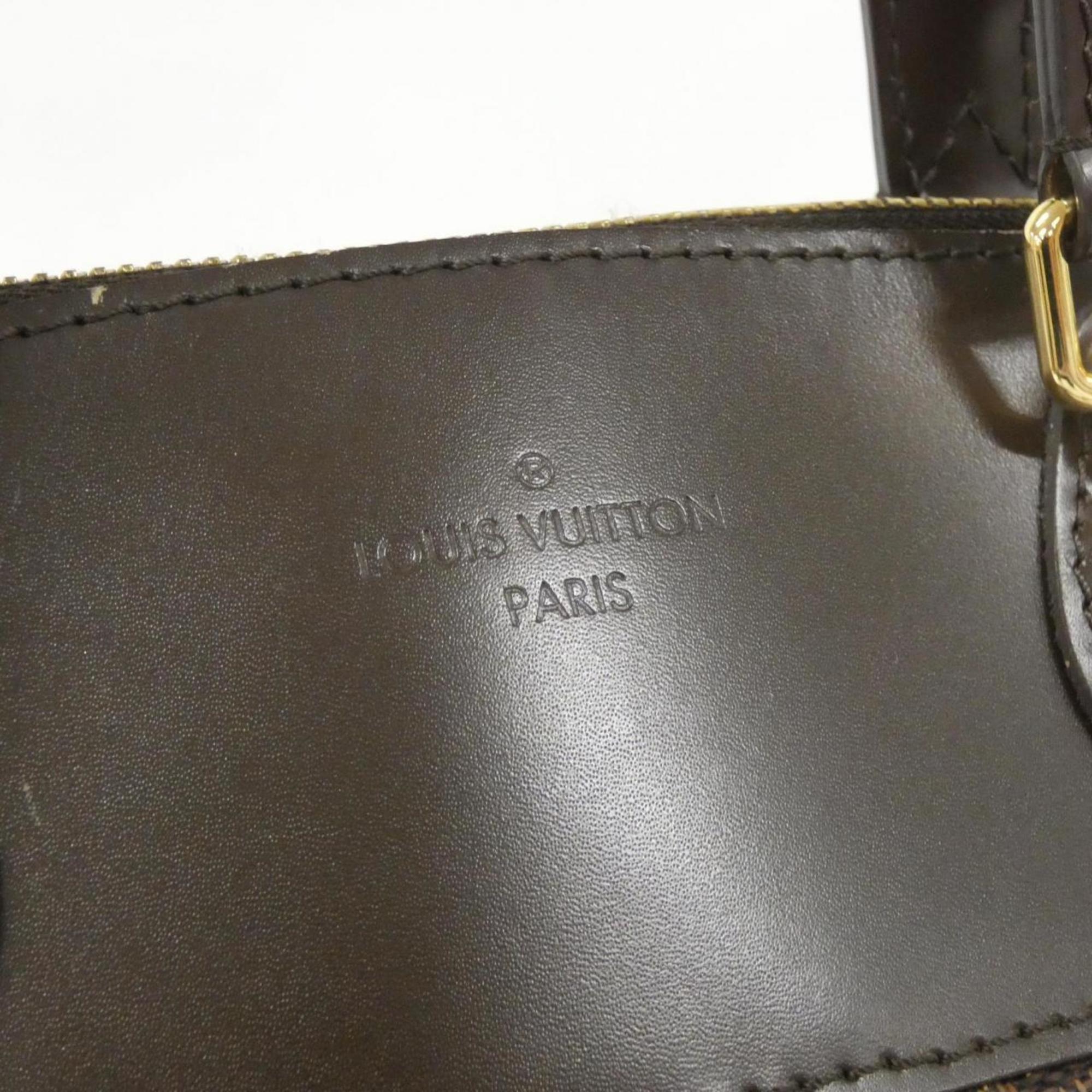 Louis Vuitton Ebene Coated Canvas Handbag