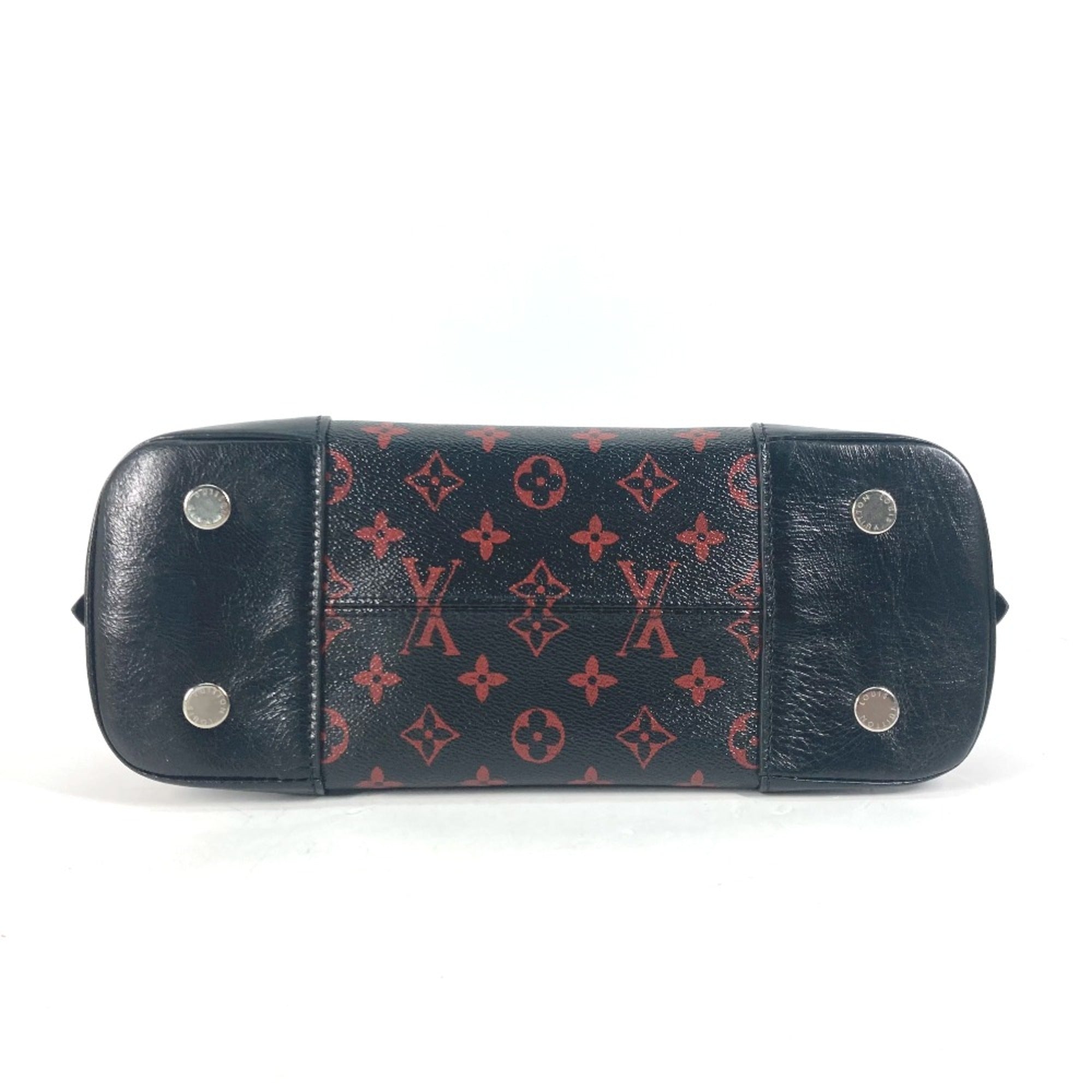Louis Vuitton Black Cloth Shoulder Bag