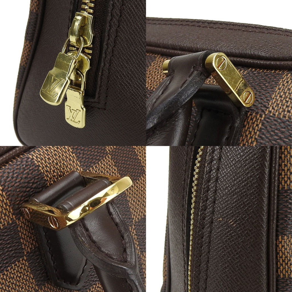 Louis Vuitton Damier Brown Ebene Handbag