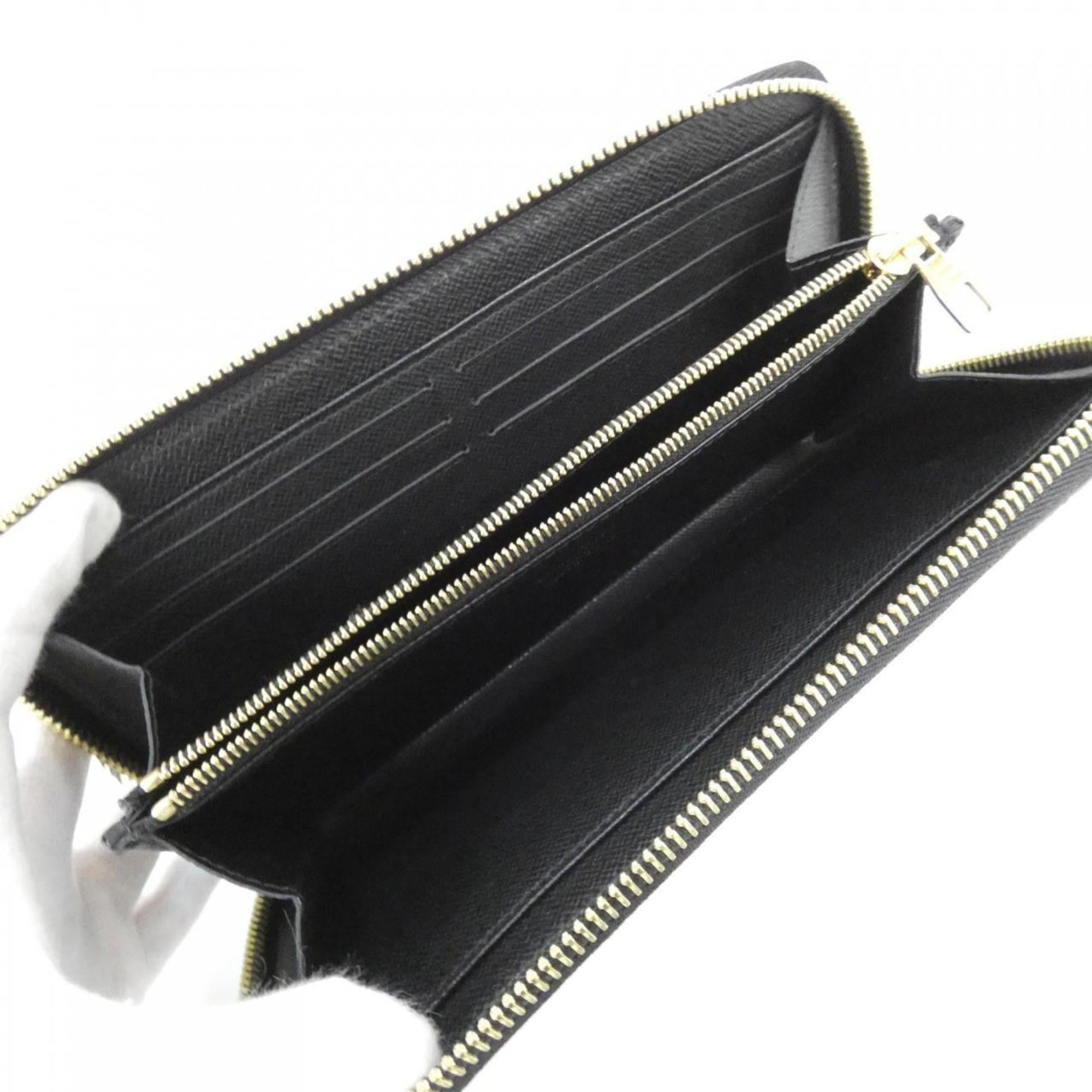 Louis Vuitton Marron Coated Canvas Long Wallet