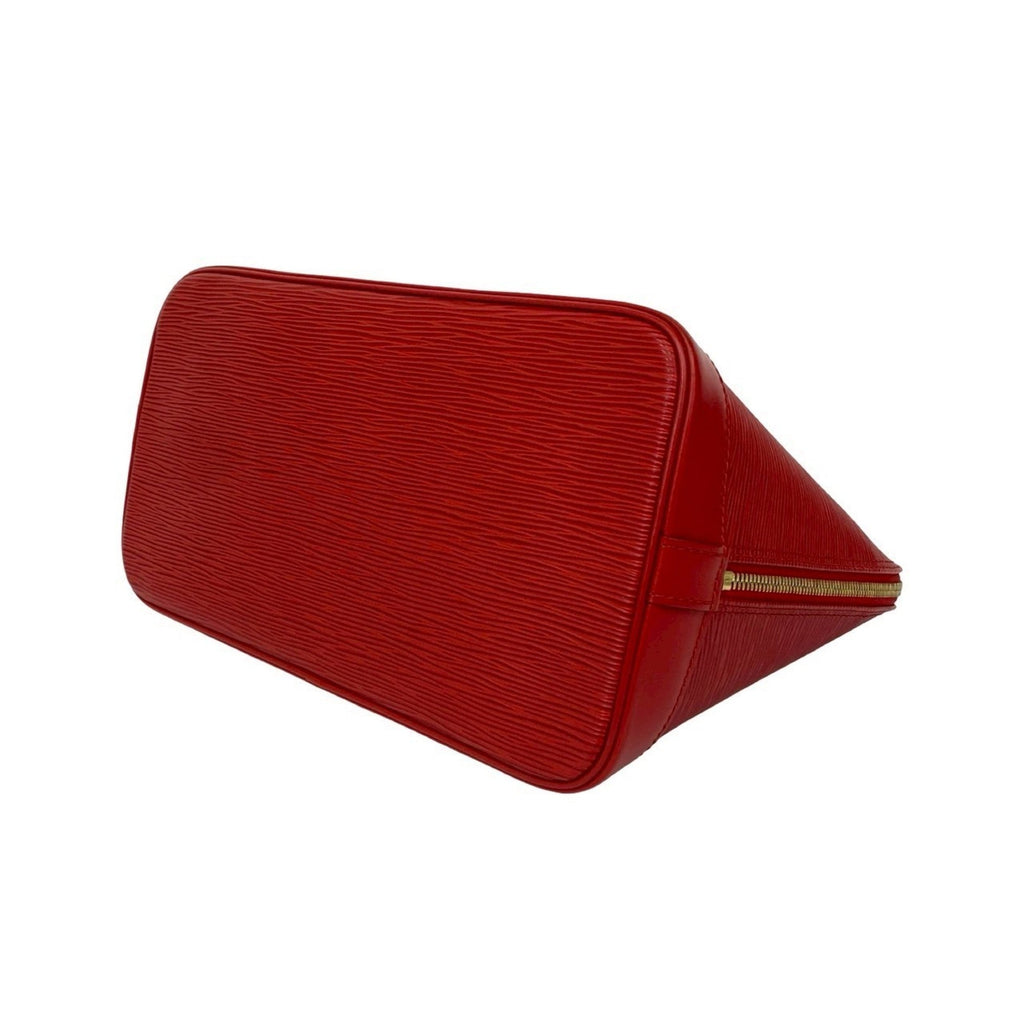Louis Vuitton Red Color Epi Leather Handbag Tote Bag