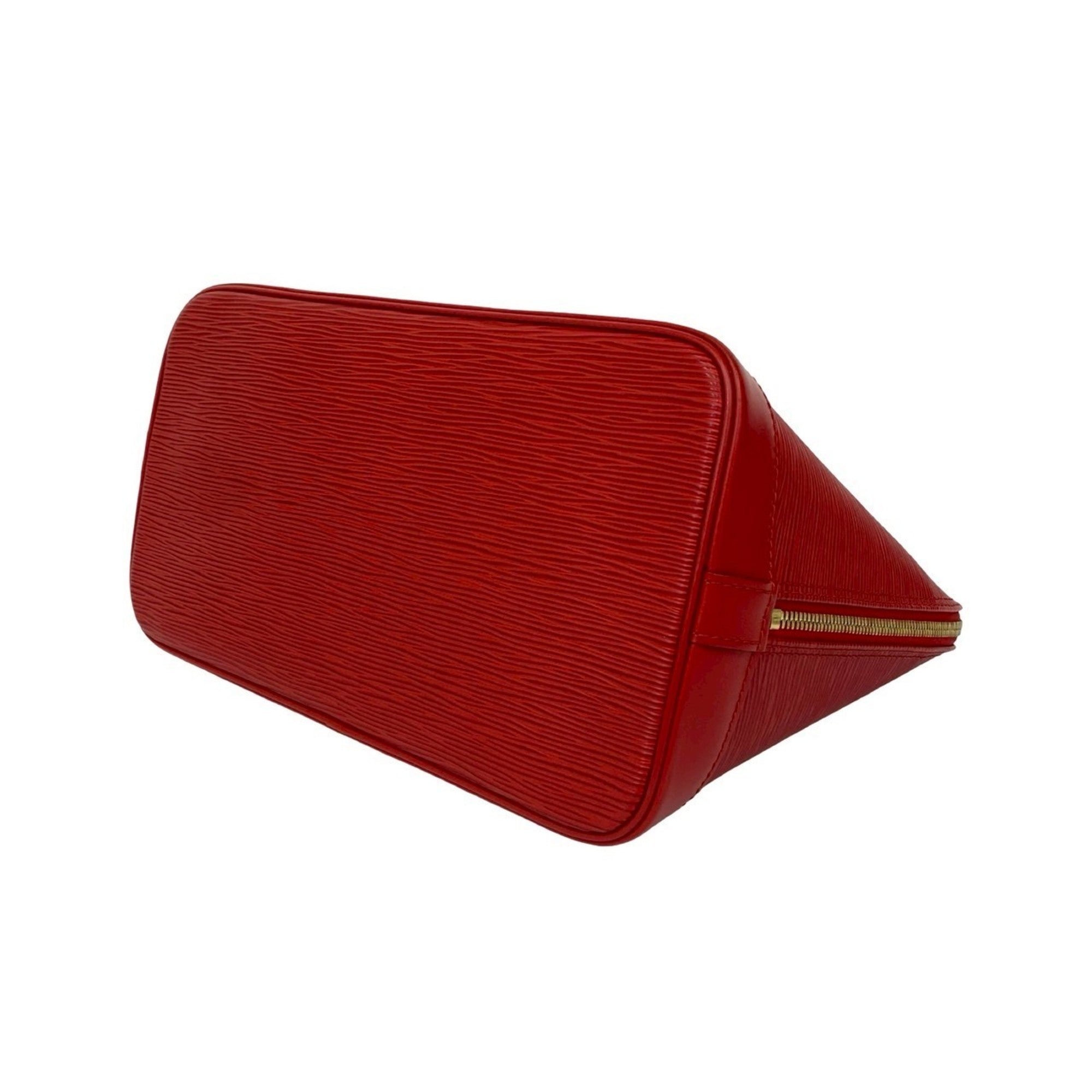 Louis Vuitton Red Color Epi Leather Handbag Tote Bag