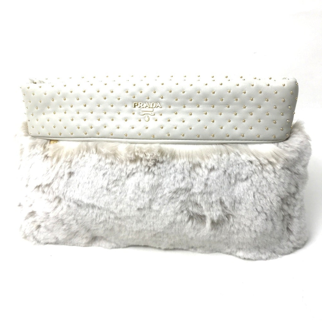 Prada White Other Clutch Bag