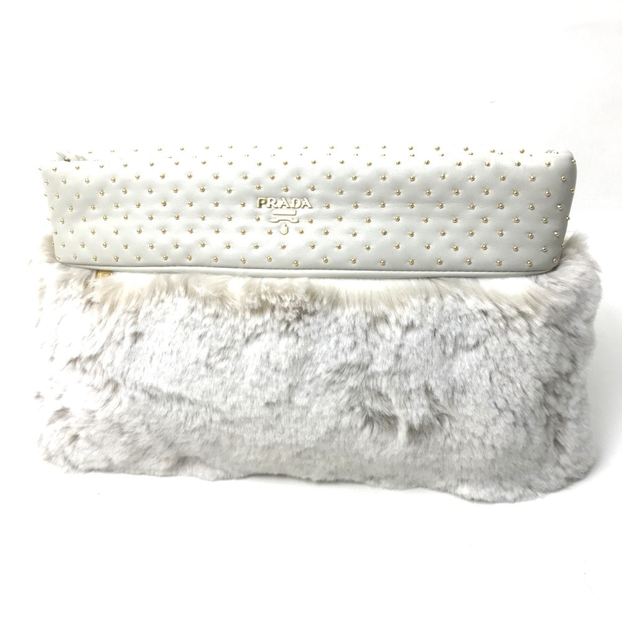 Prada White Other Clutch Bag