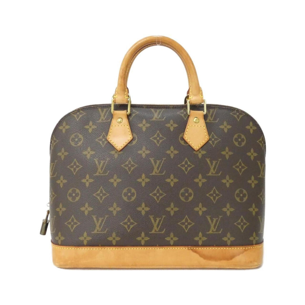 Louis Vuitton Marron Coated Canvas Handbag