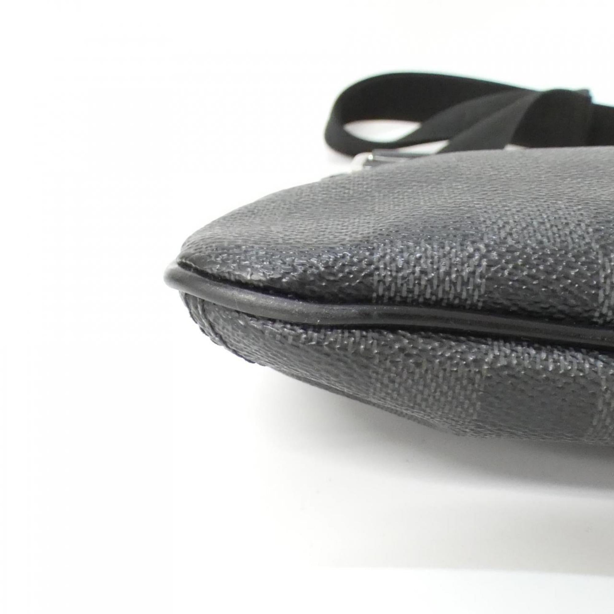 Louis Vuitton Graphite Coated Canvas Shoulder Bag