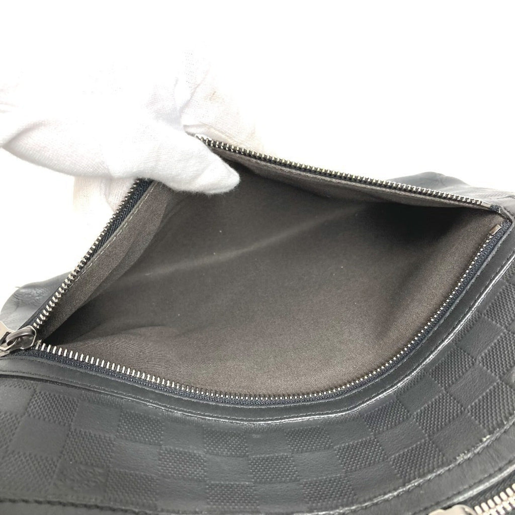 Louis Vuitton Black Galle Onyx Damier Infini Messenger Bag Shoulder Bag