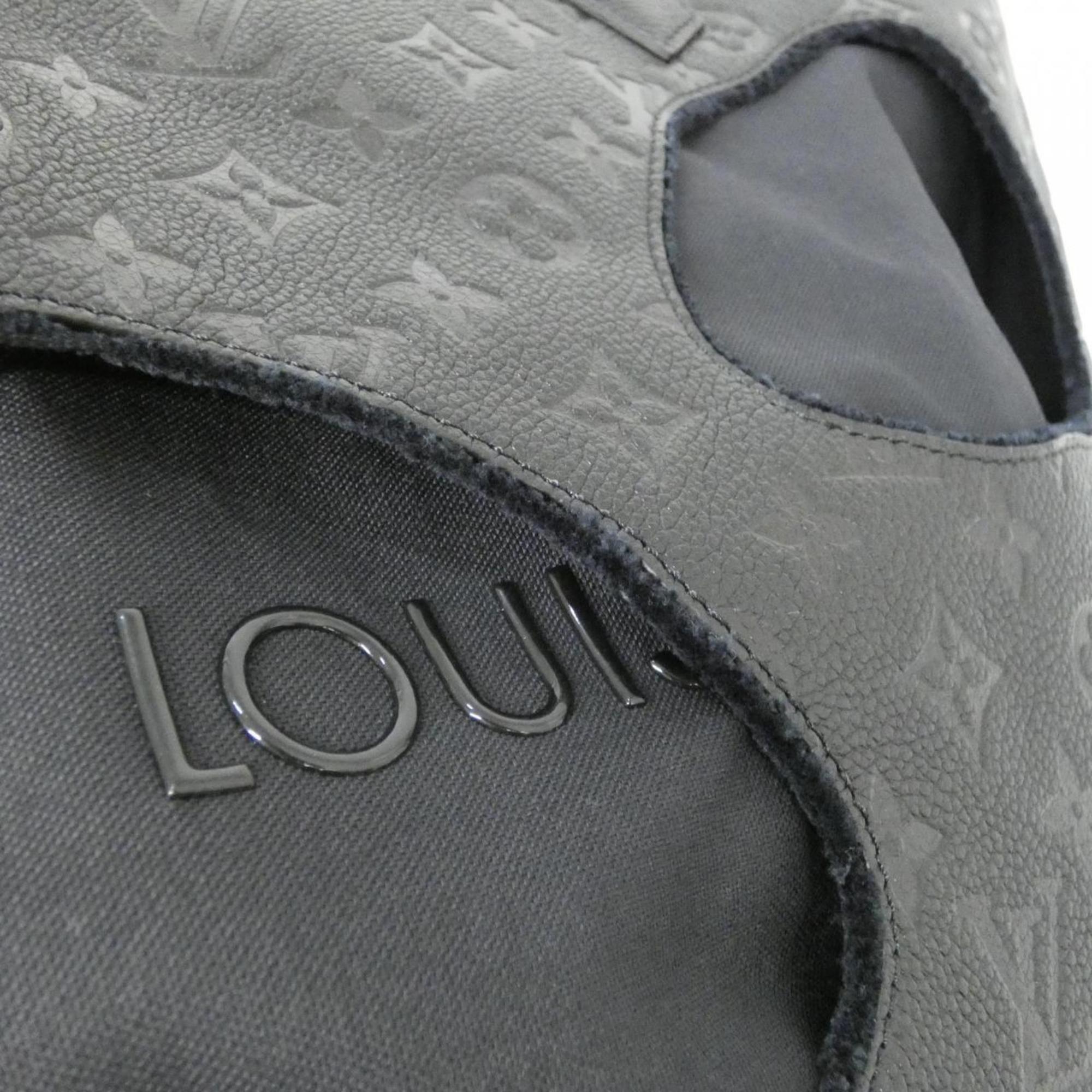 Louis Vuitton Black Leather Handbag