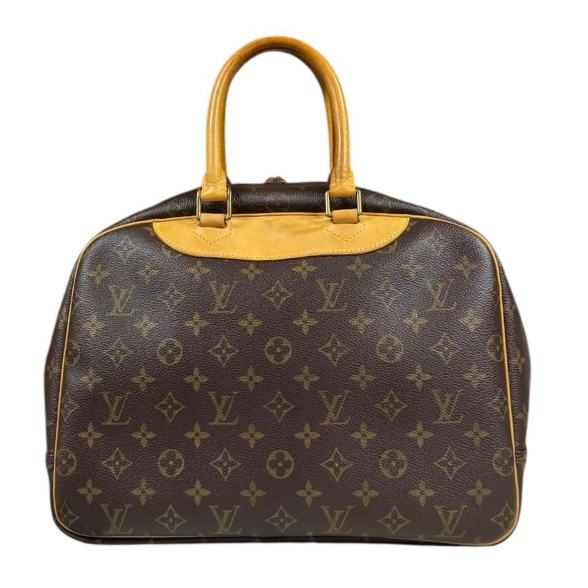 Louis Vuitton Brown Monogram Canvas Handbag