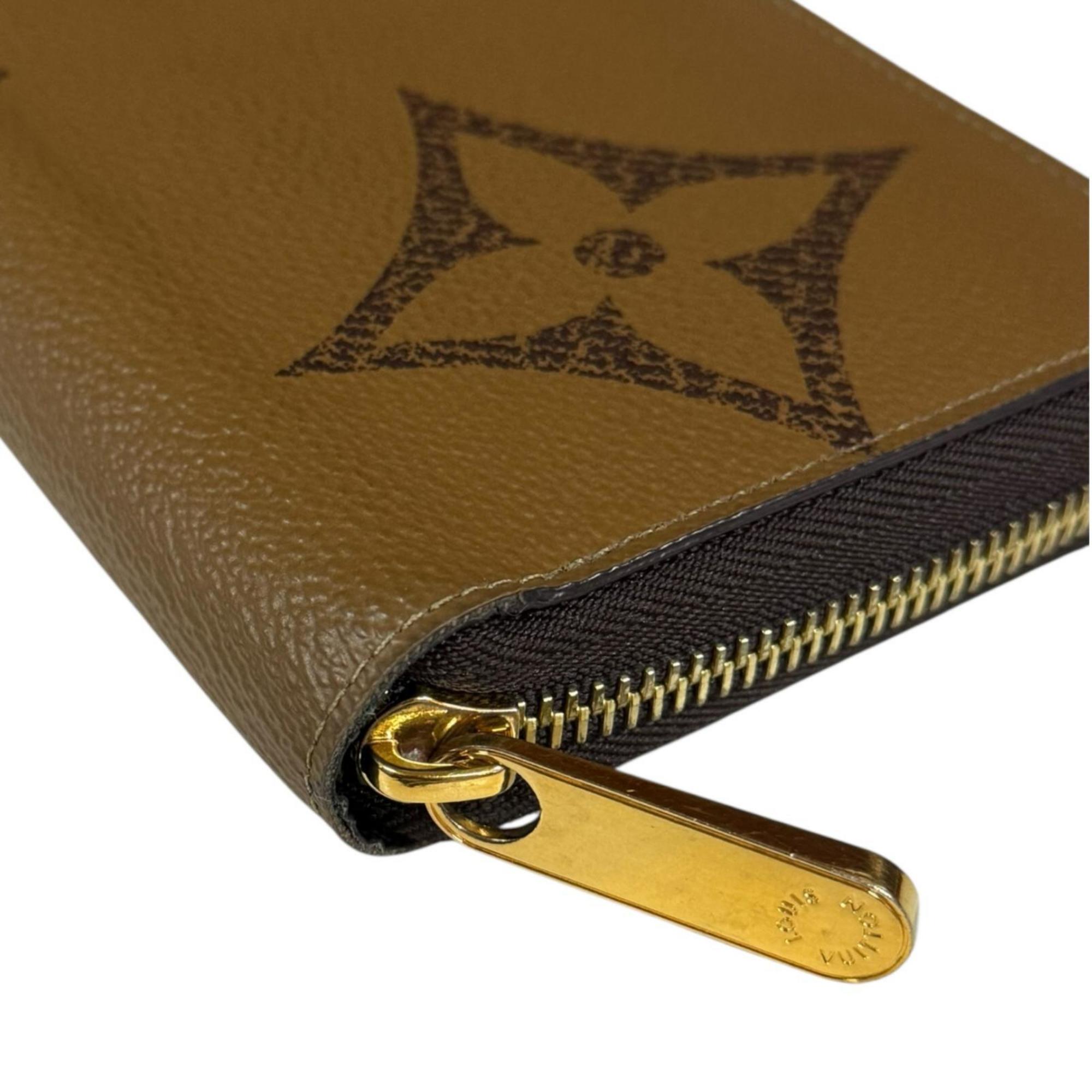 Louis Vuitton Brown Monogram Long Wallet
