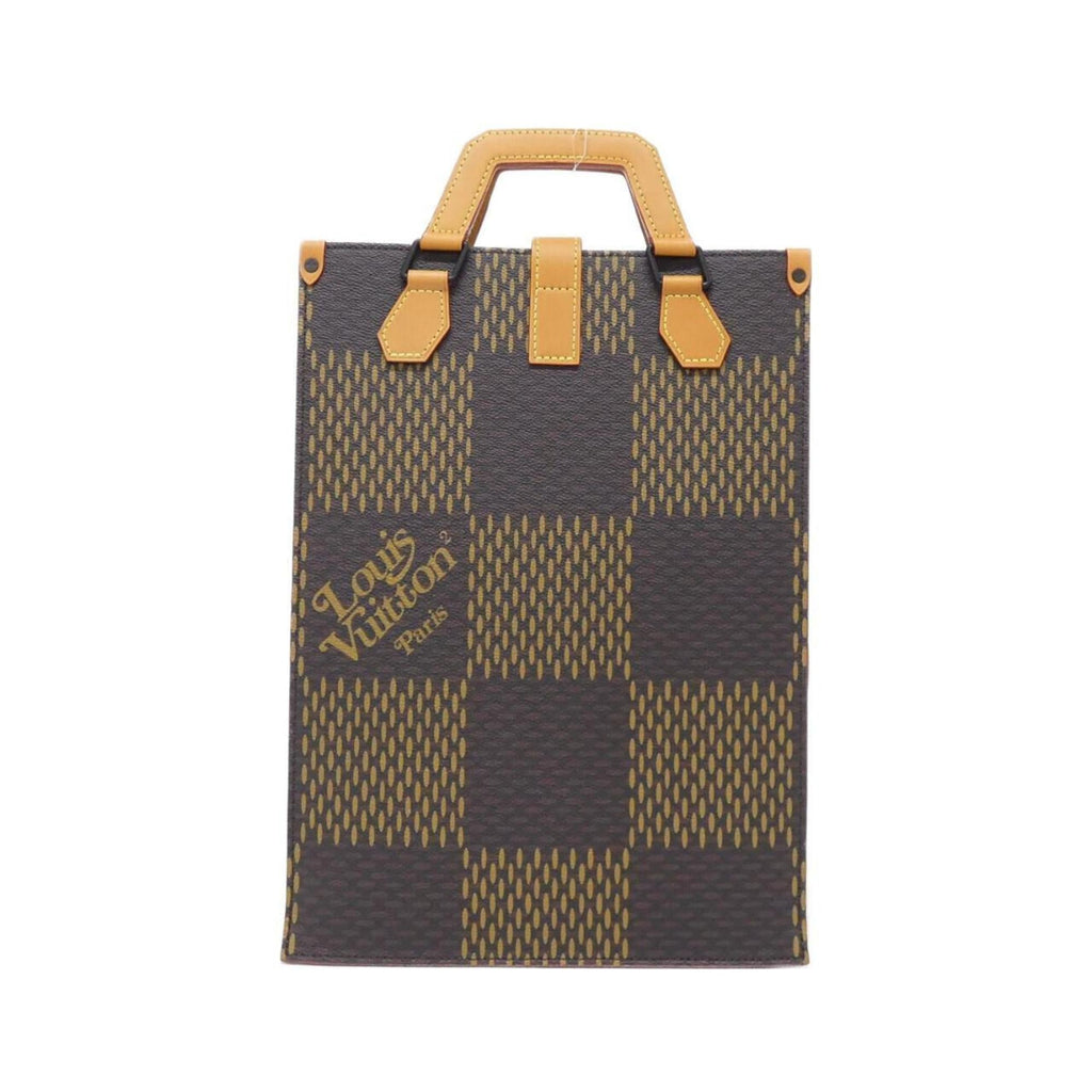 Louis Vuitton Damier Canvas Ebene Coated Canvas Handbag