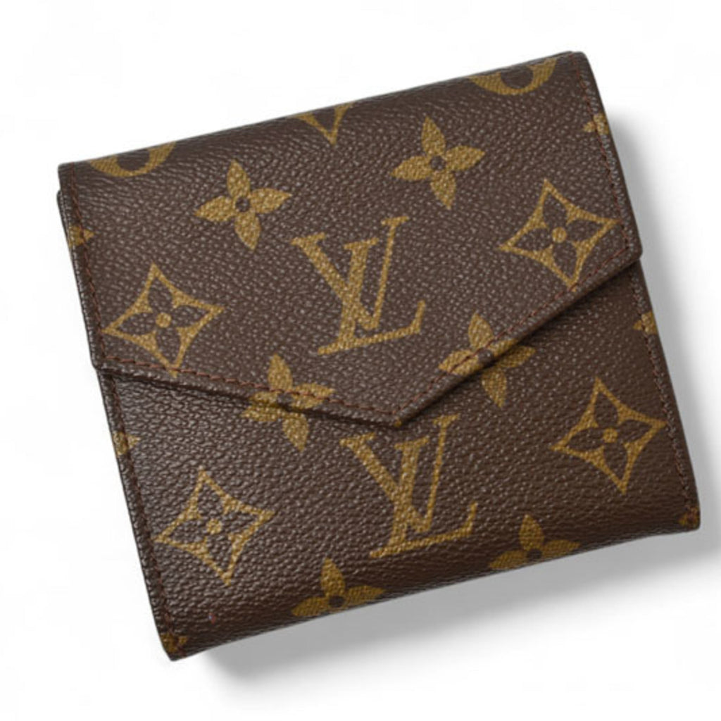 Louis Vuitton Brown Coated Canvas Wallet