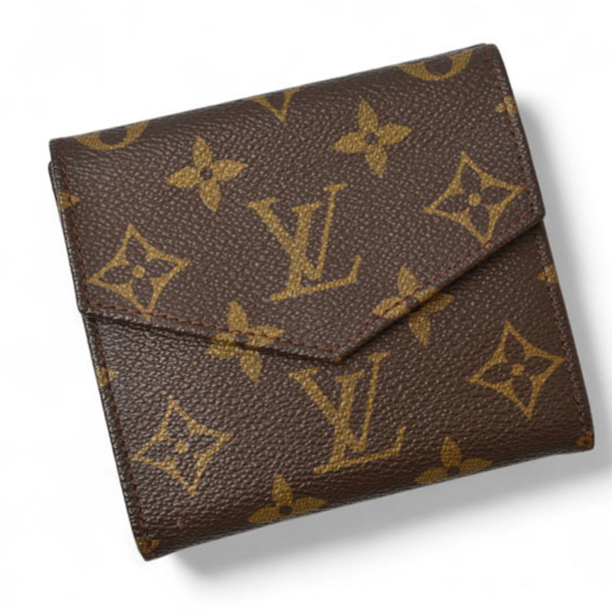 Louis Vuitton Brown Coated Canvas Wallet