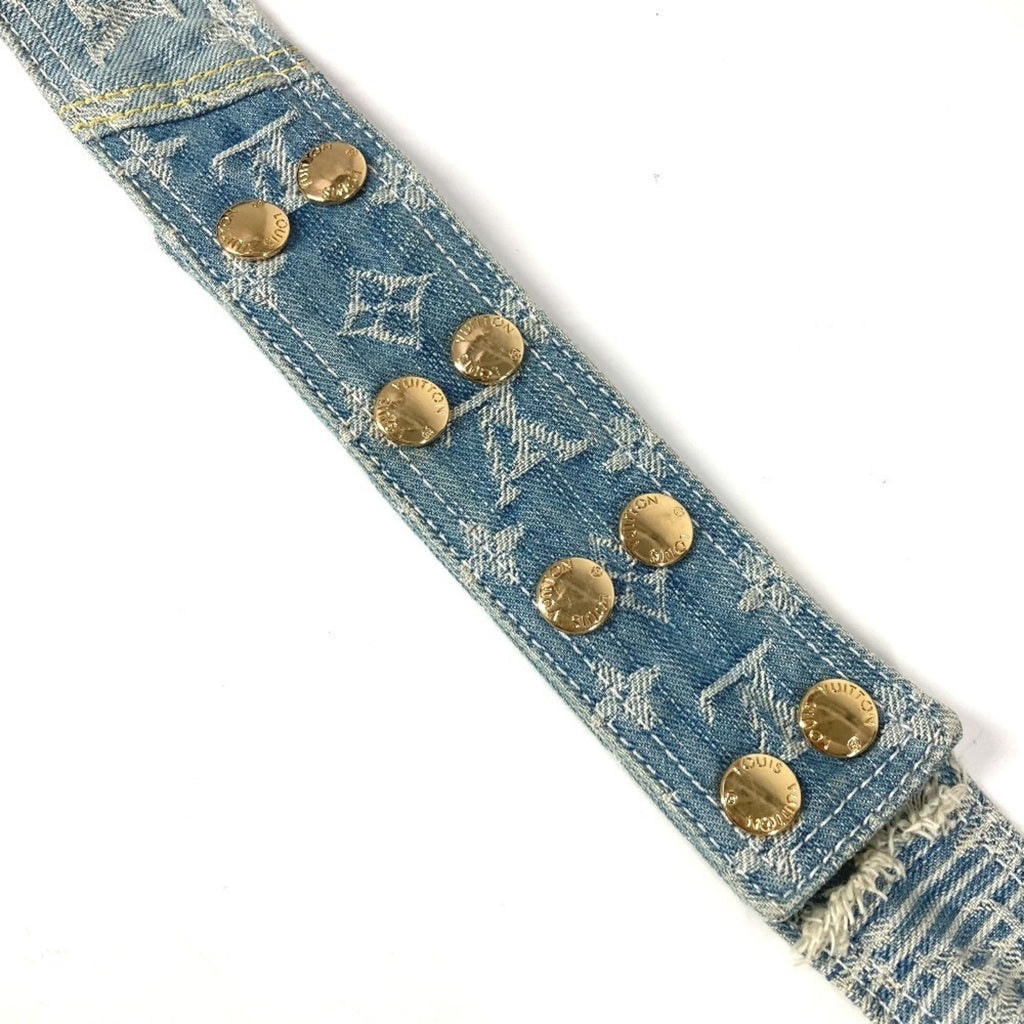 Louis Vuitton Blue Monogram Monogram Denim Messenger Bag Shoulder Bag