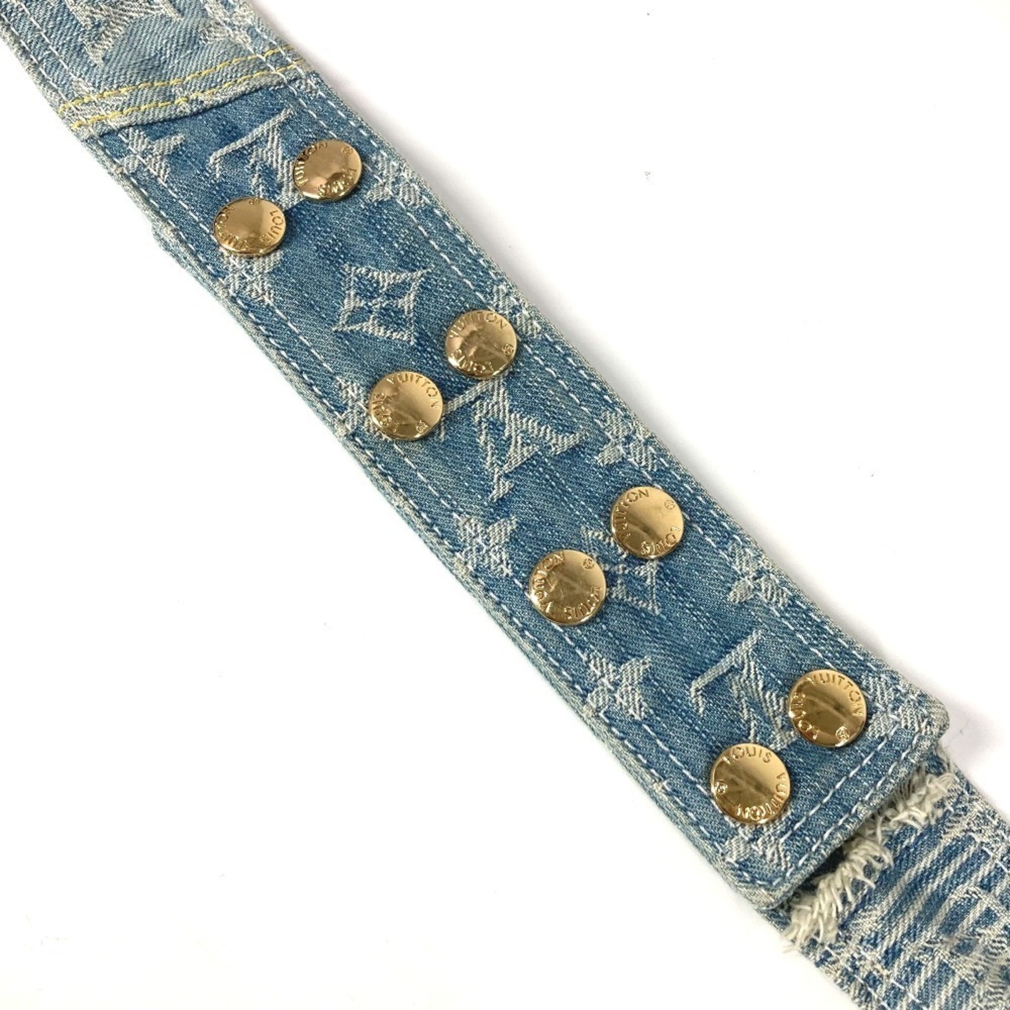 Louis Vuitton Blue Monogram Monogram Denim Messenger Bag Shoulder Bag