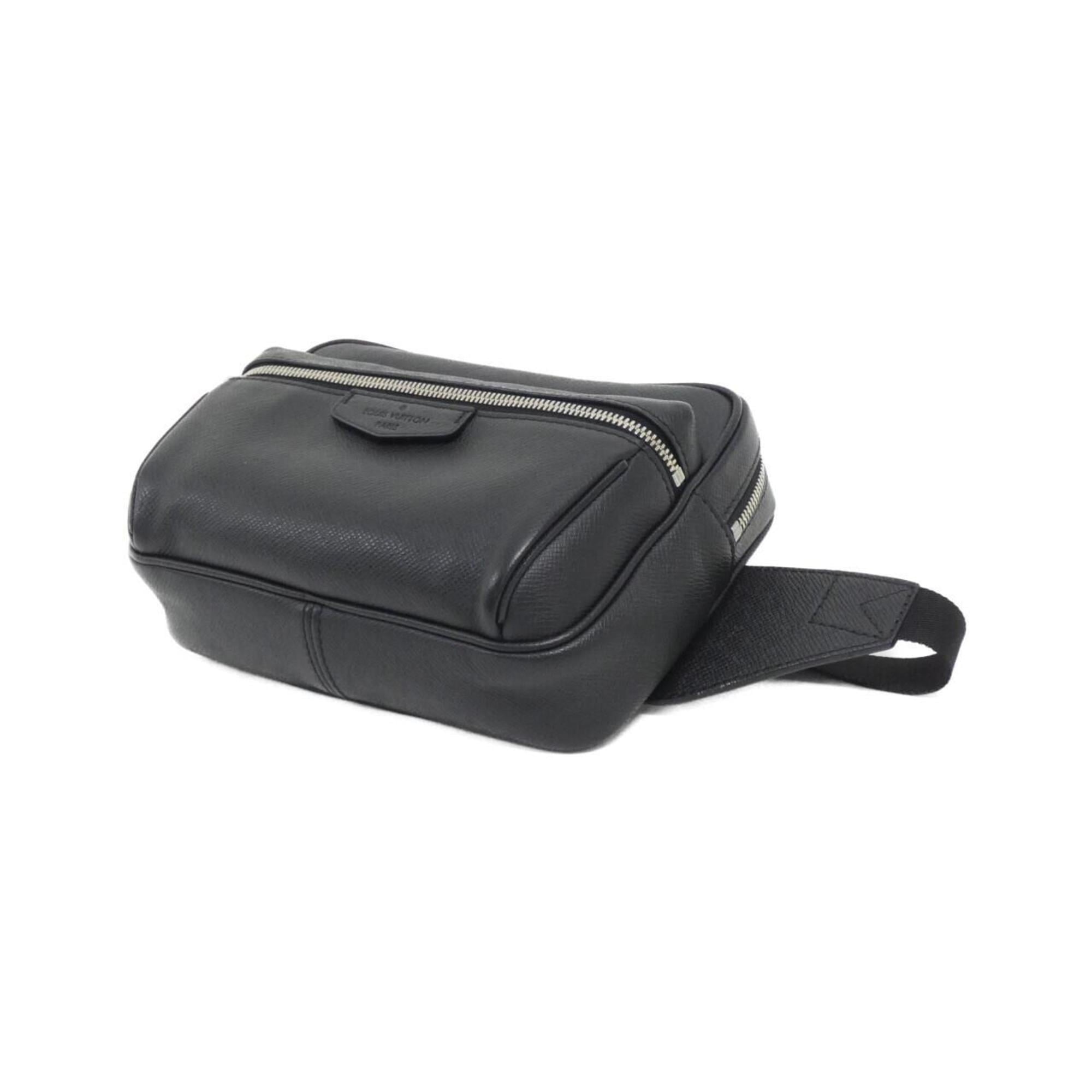 Louis Vuitton Taiga Black Taiga Leather Shoulder Bag