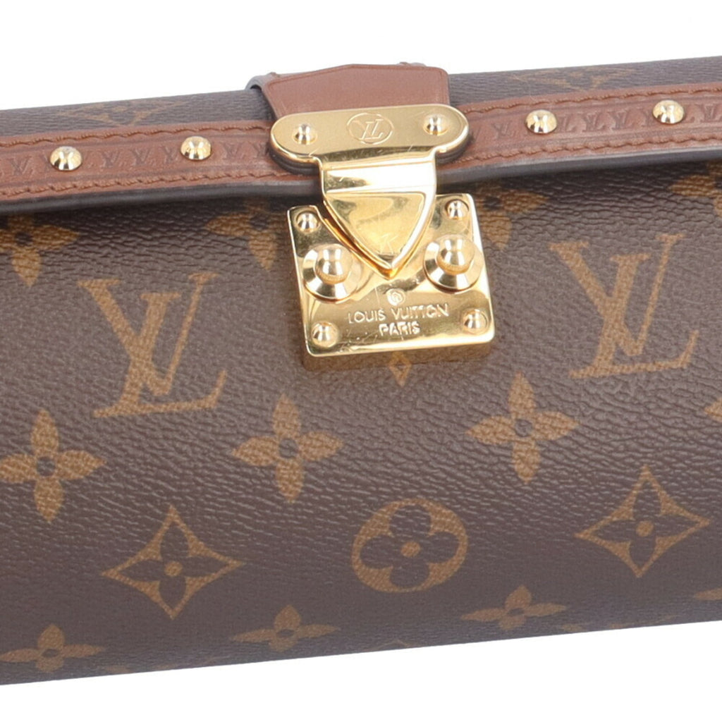 Louis Vuitton Brown Monogram Canvas Shoulder Bag