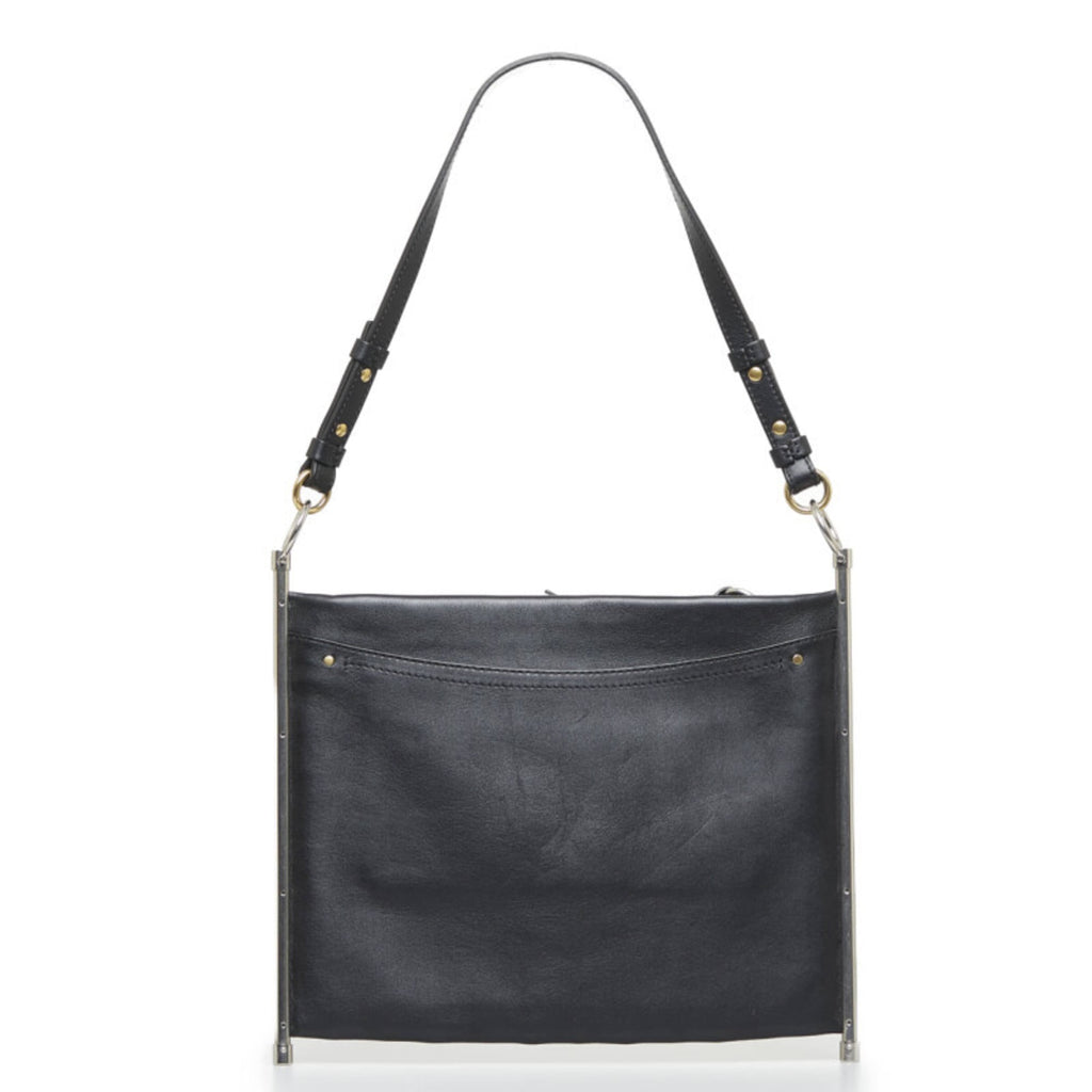 Chloé Ethel Black Khaki Handbag Shoulder Bag Tote Bag (Pre-Owned)
