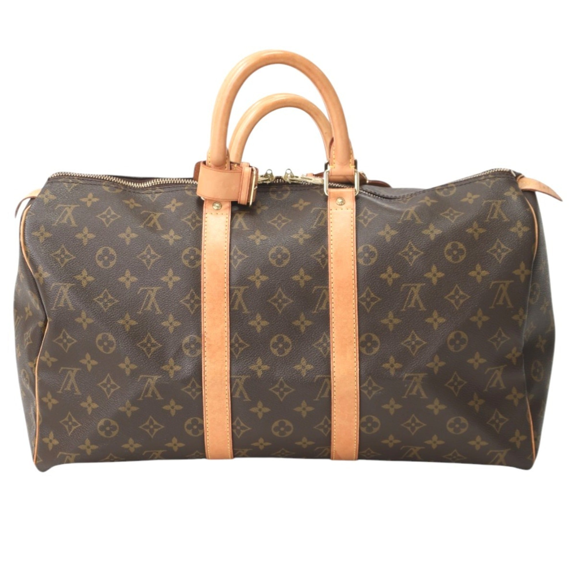 Louis Vuitton Brown Monogram Boston Bag