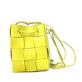 Bottega Veneta Green Leather Shoulder Bag