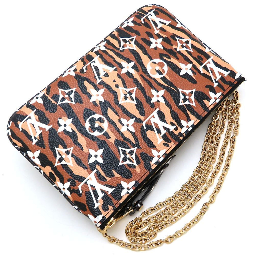 Louis Vuitton Brown Noir Canvas Shoulder Bag