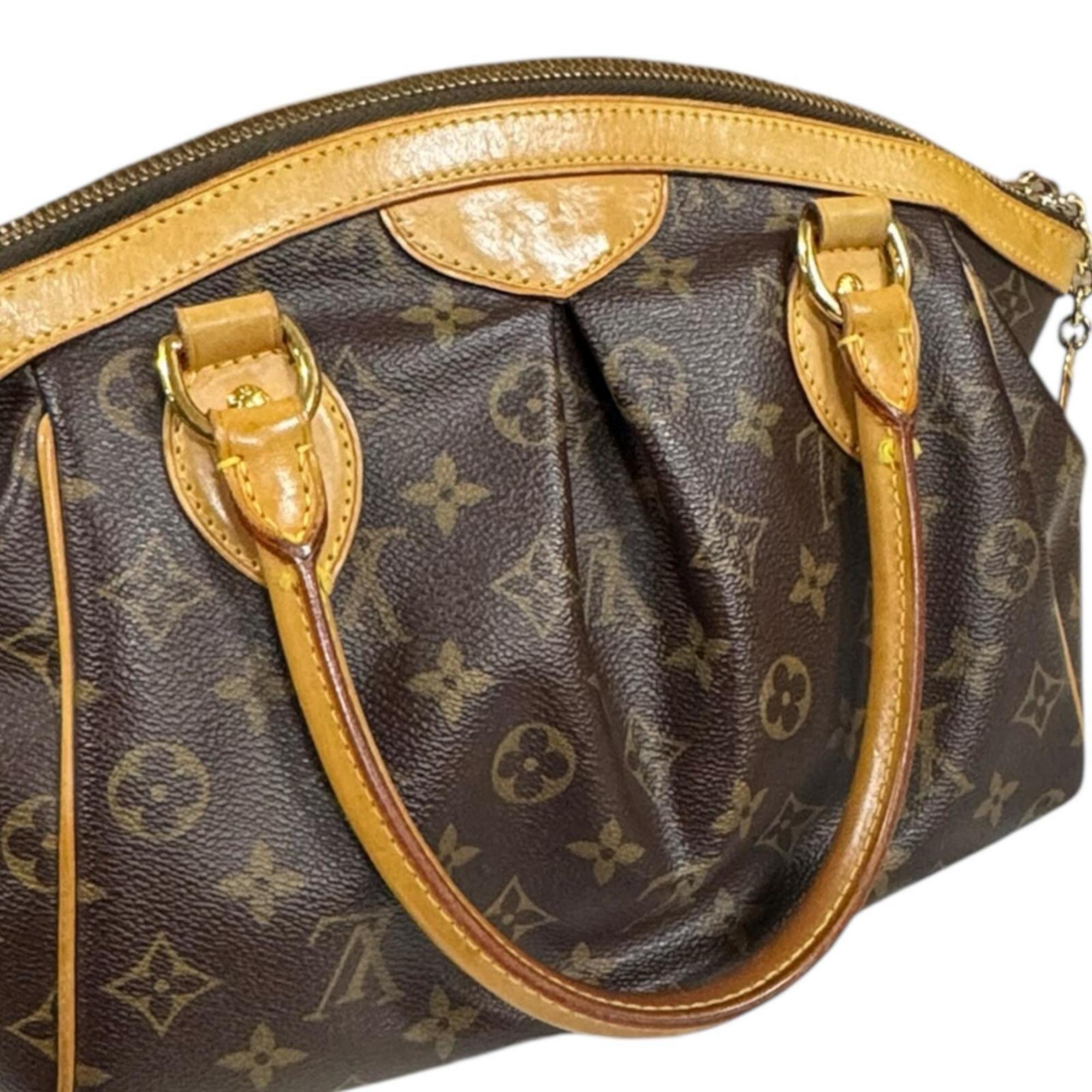 Louis Vuitton Brown Monogram Canvas Handbag
