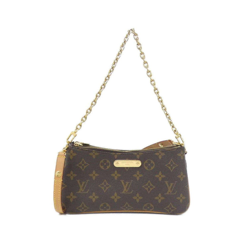 Louis Vuitton Brown Coated Canvas Pochette Shoulder Bag