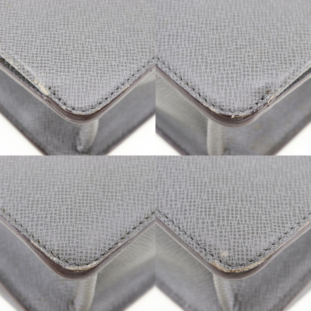 Louis Vuitton Glacier Gray Taiga Leather Briefcase
