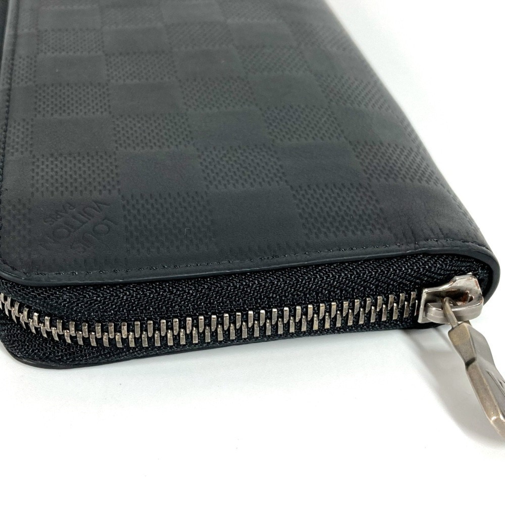 Louis Vuitton Black Infini Onyx Damier Infini Long Wallet