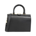 Louis Vuitton Black Leather Boston Bag