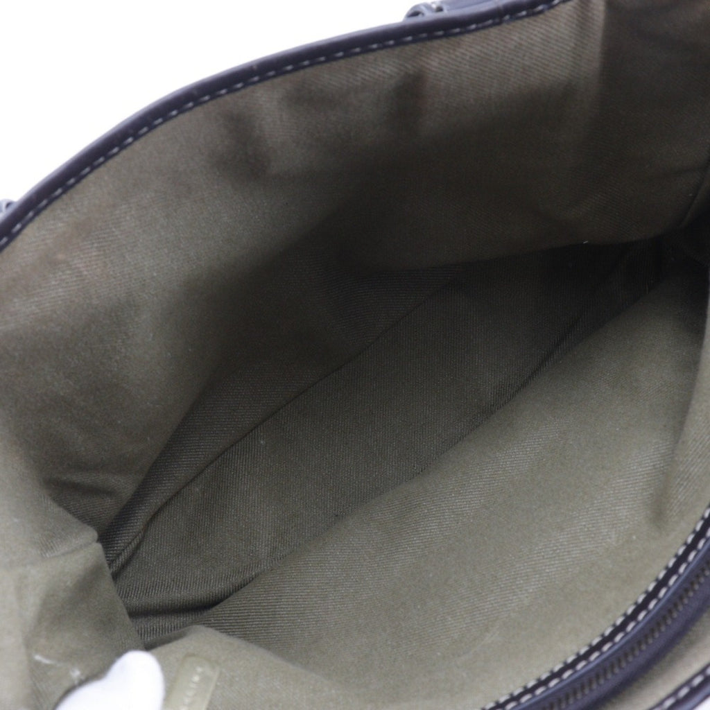 Celine Khaki Canvas Handbag