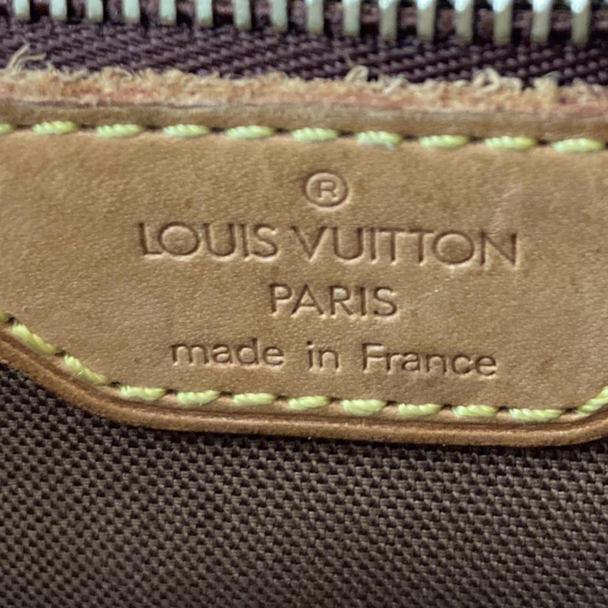 Louis Vuitton Brown Monogram Canvas Shoulder Bag