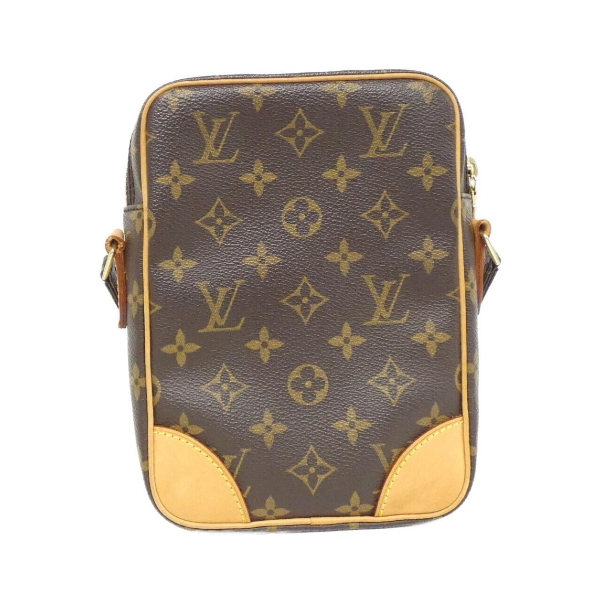 Louis Vuitton Monogram Marron Coated Canvas Shoulder Bag