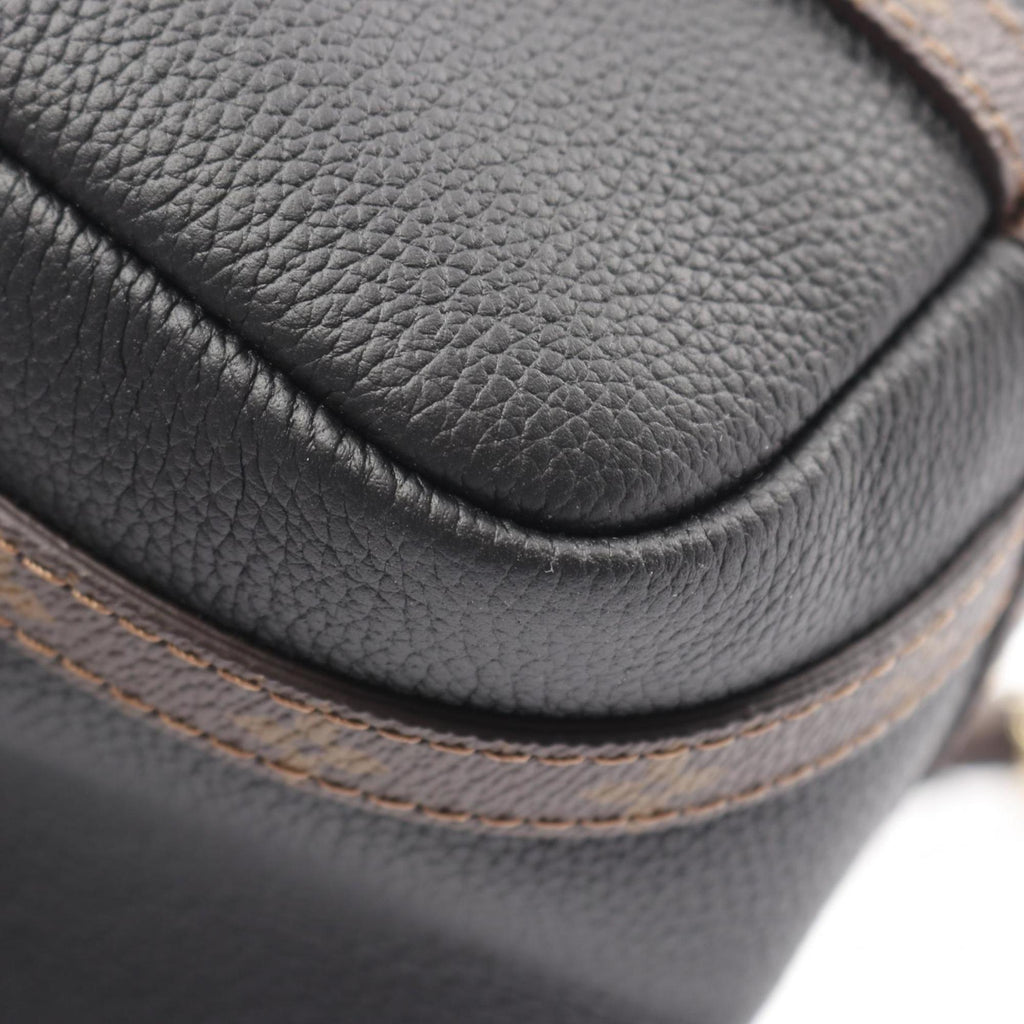Louis Vuitton Black Brown Monogram Noir Monogram Shoulder Bag