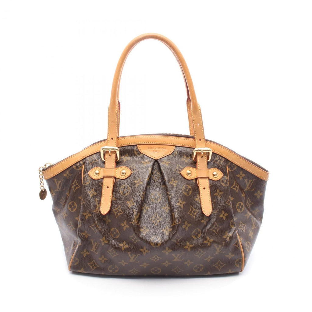 Louis Vuitton Monogram Brown Coated Canvas Handbag