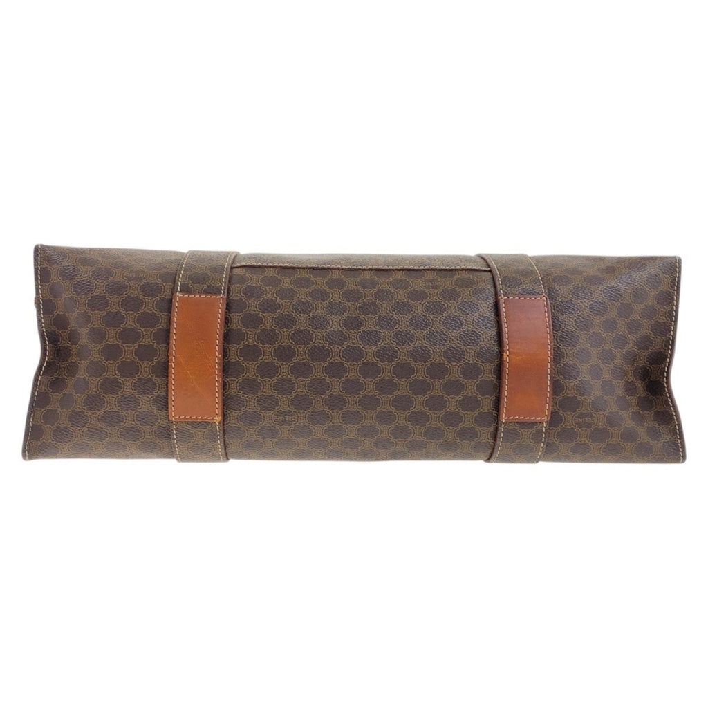 Celine Brown Pvc Shoulder Bag Tote Bag
