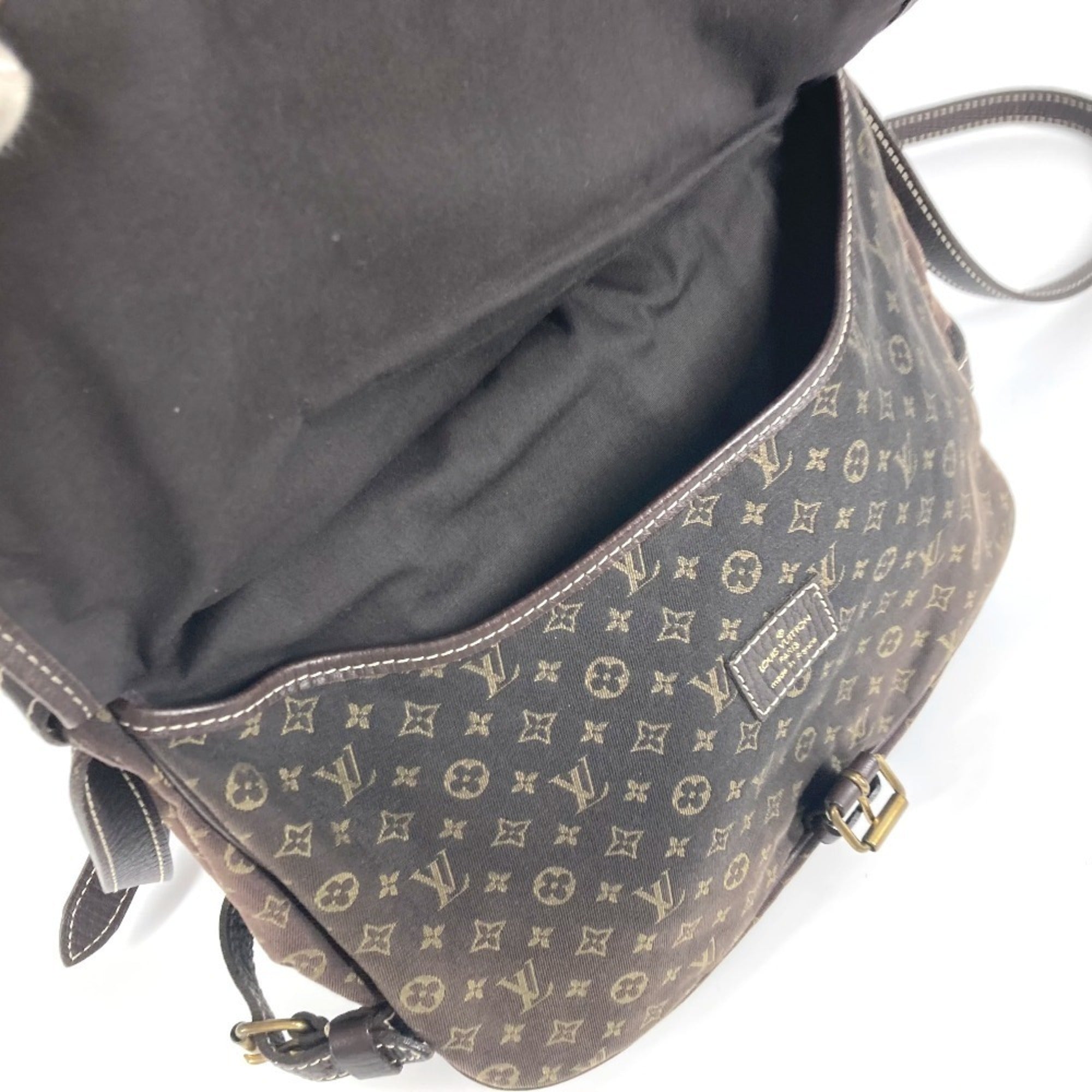 Louis Vuitton Brown Fusain Monogram Mini Lin Shoulder Bag