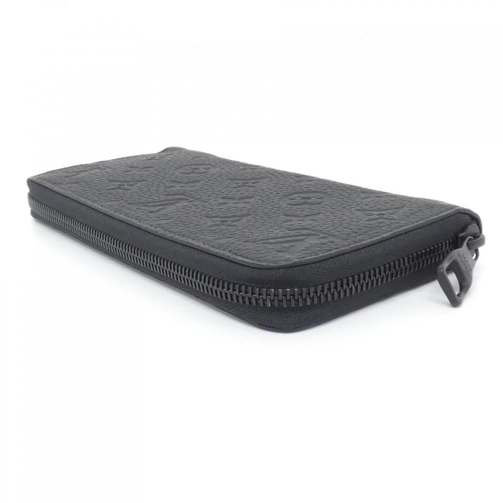 Louis Vuitton Black Leather Long Wallet
