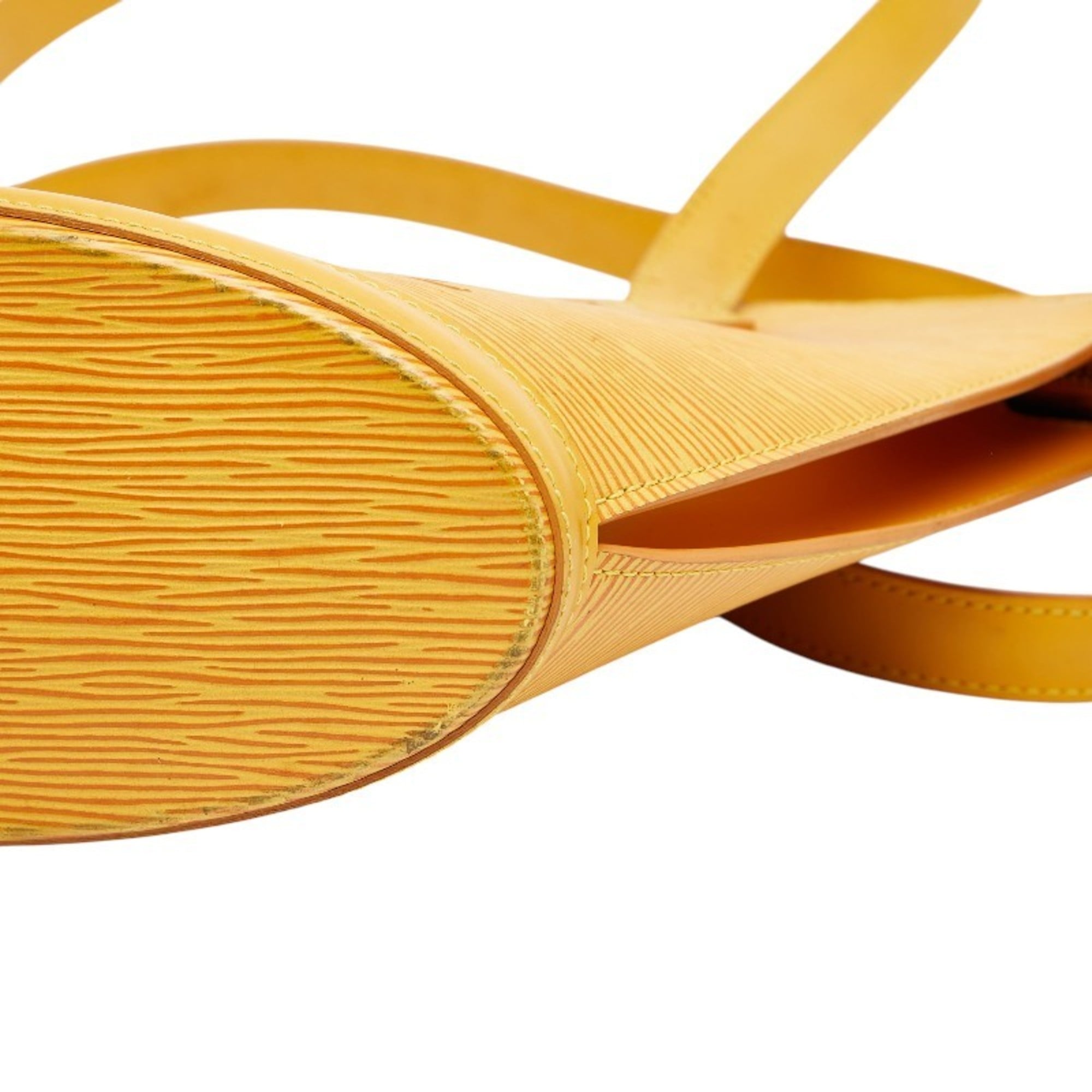 Louis Vuitton Yellow Leather Shoulder Bag
