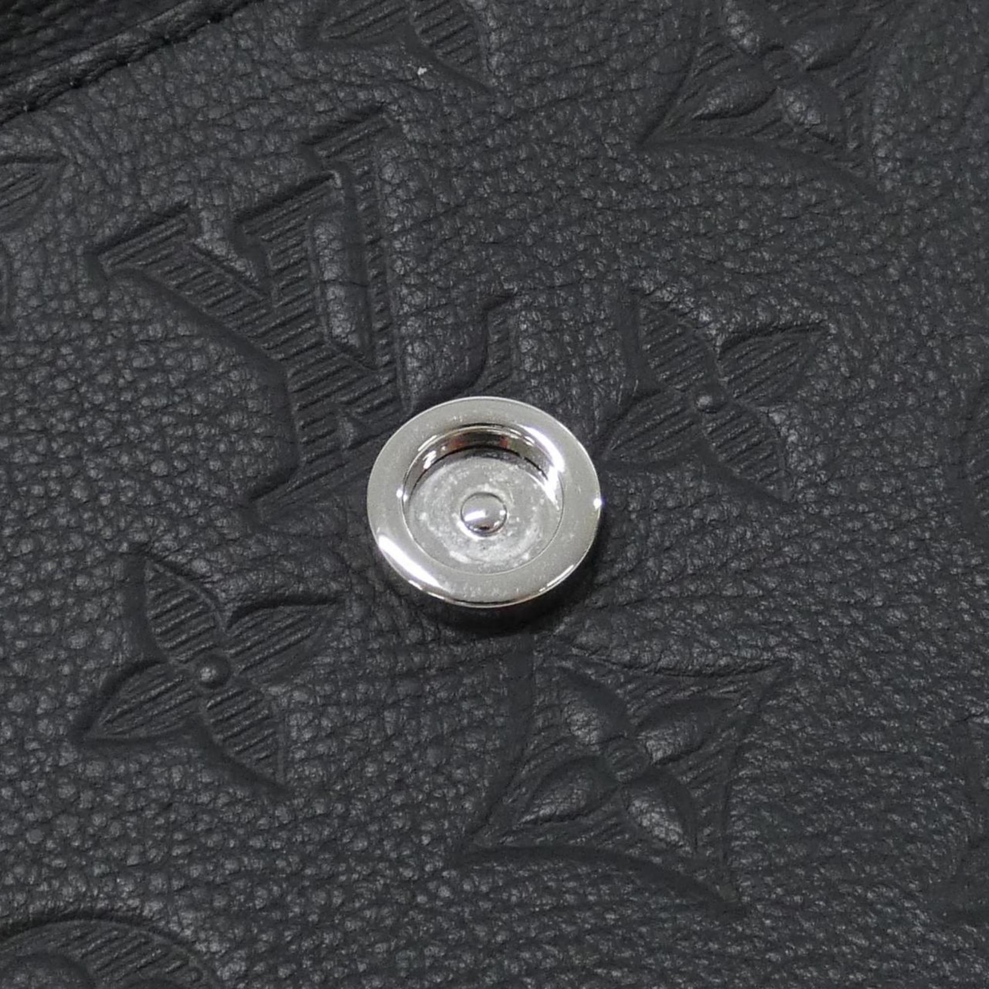 Louis Vuitton Black Leather Shoulder Bag
