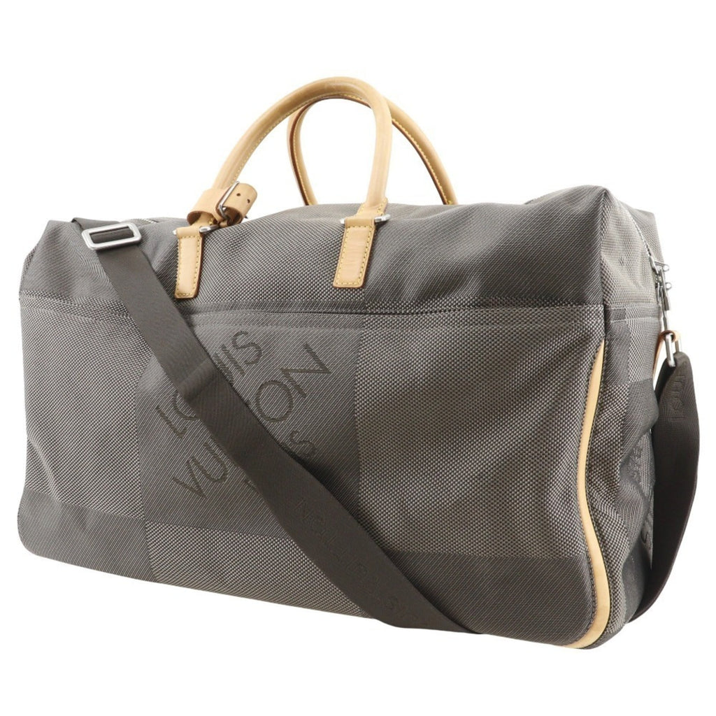Louis Vuitton Brown Earth Damier Geant Boston Bag