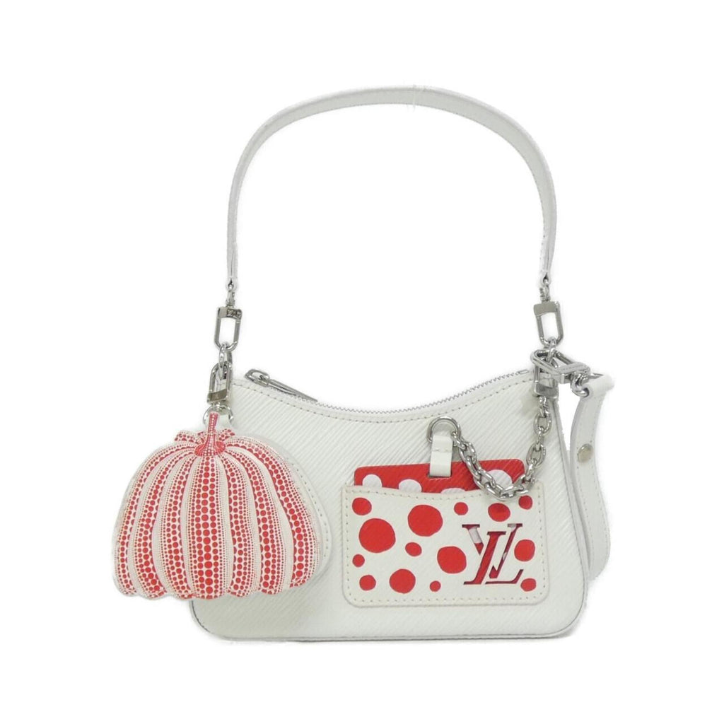 Louis Vuitton Epi Blanc Rouge Leather Shoulder Bag