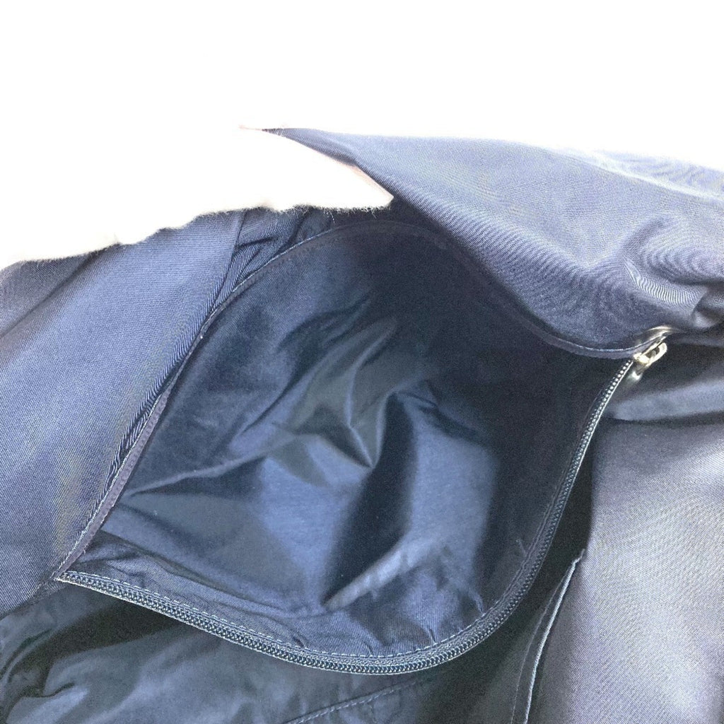 Louis Vuitton Navy Orange Leather Nylon Messenger Bag Shoulder Bag