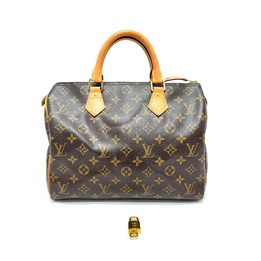 Louis Vuitton Brown Monogram Canvas Boston Bag Handbag