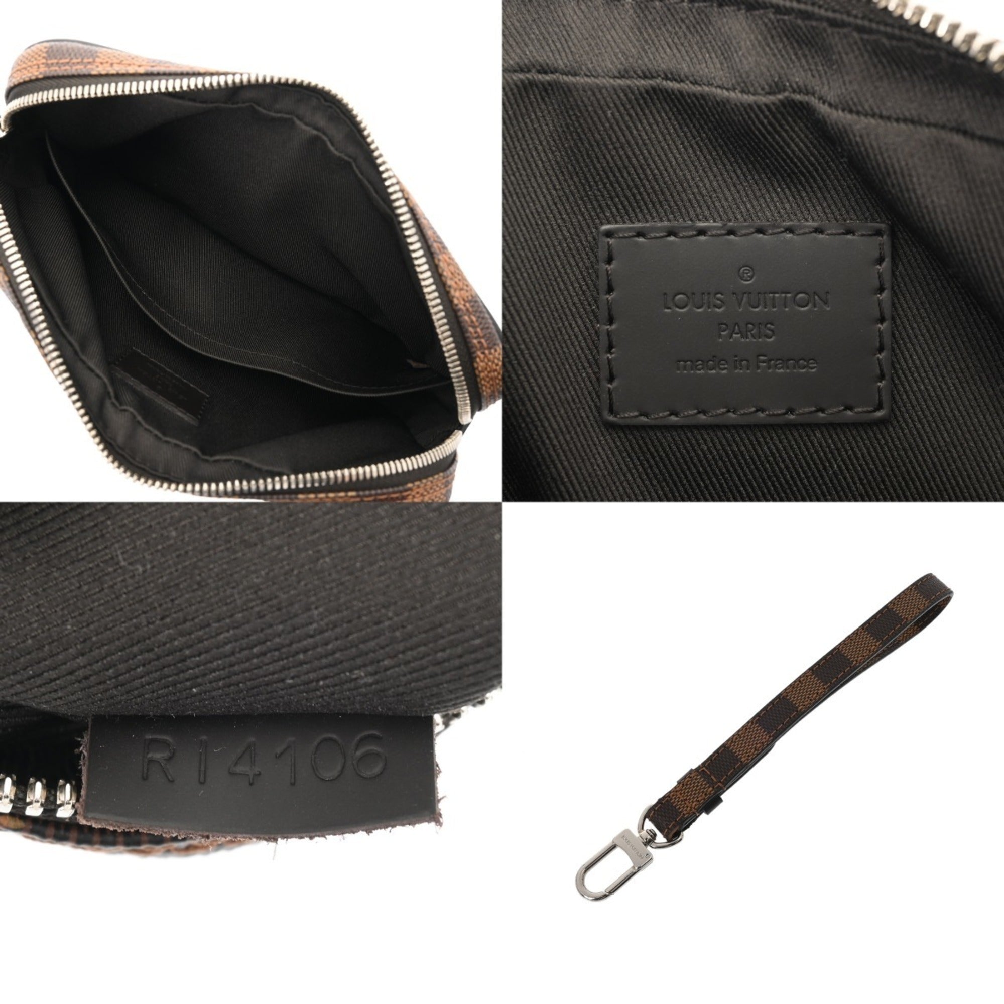 Louis Vuitton Damier Brown Damier Canvas Pochette