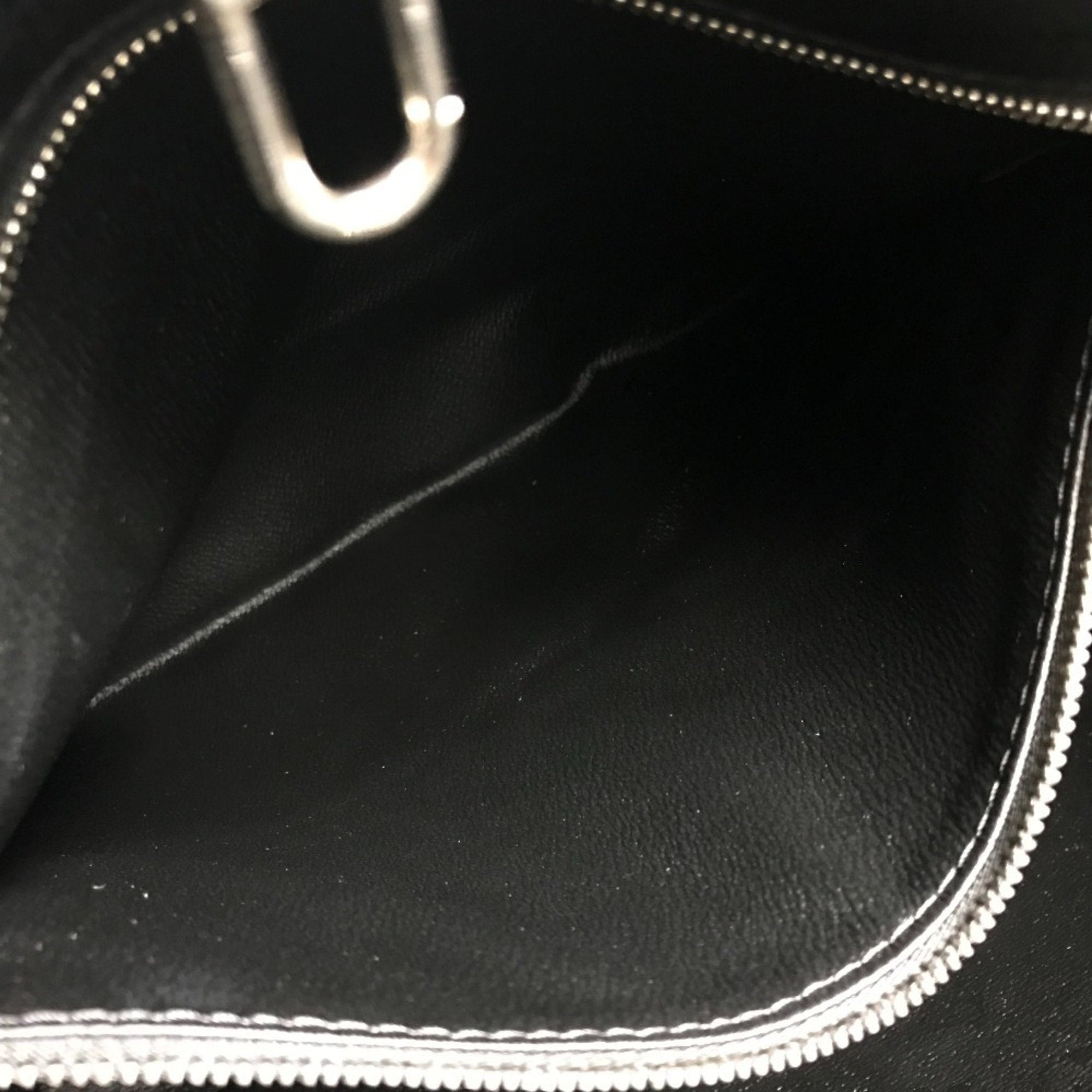 Louis Vuitton Black White Coated Canvas Handbag Tote Bag