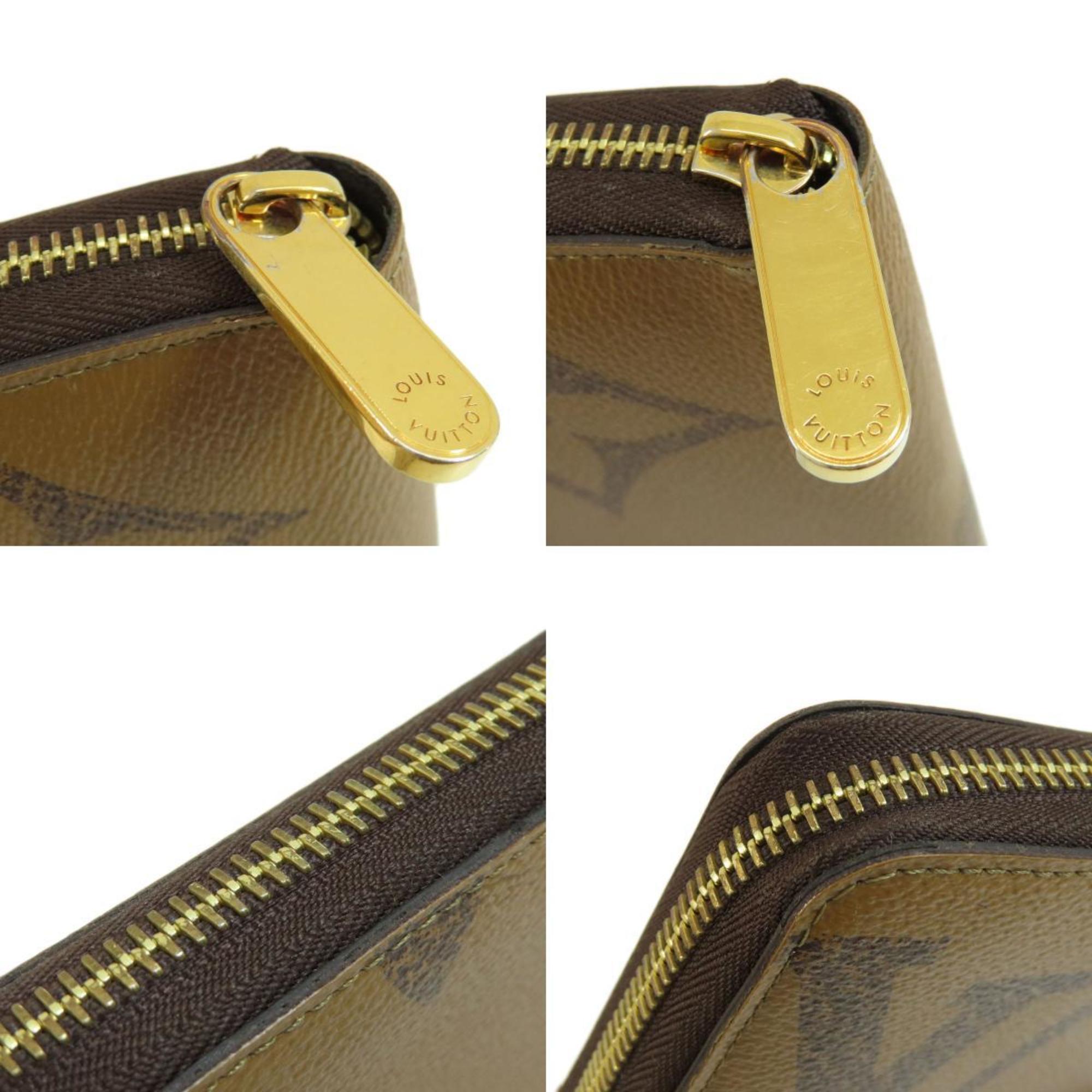Louis Vuitton Brown Monogram Reverse Long Wallet